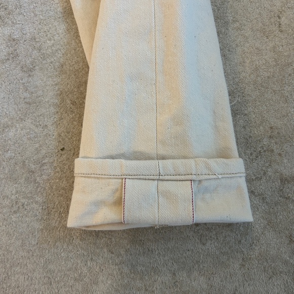 Imogene + Willie Barton Slim Jeans in Natural White - Size 32 x 31 - Picture 8 of 10